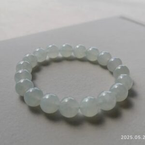 安 冰种翡翠手串卡近10 重31.12克