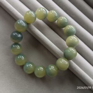 义卖品 老 罕见黄口蓝皮和田玉手链